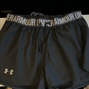 Under Armour Women's Gray Athletic Shorts